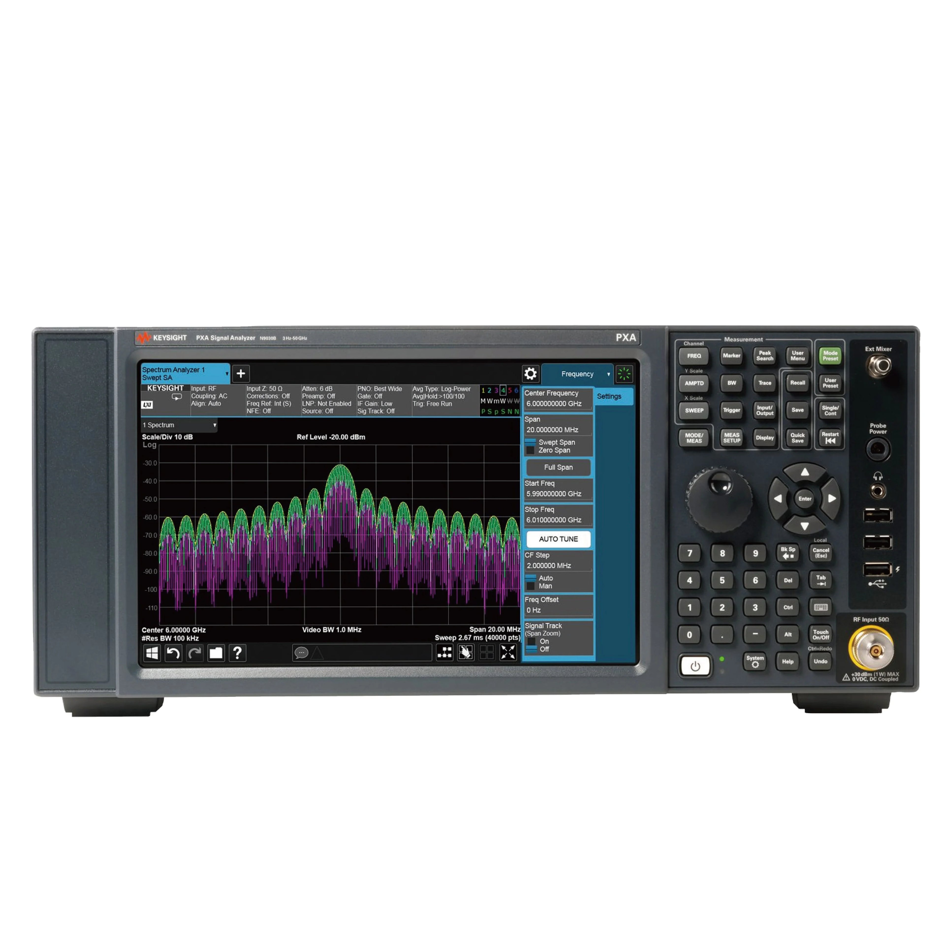 Keysight N9030B PXA Signal Analyzer 2 Hz to 50 GHz Electronic Measuring Instrument