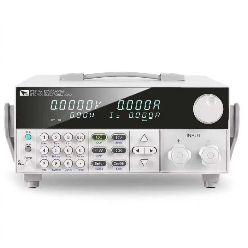 ITECH IT8512B+ Programmable DC Electronic Load with Plastic Housing and  for Power Supply and Battery Testing  lexso
