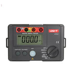 UNI-T UT521 Digital Insulation Earth Resistance Tester Data Hold Storage Current Ohm Ammeter LCD Backlight Low Voltage Display lexso
