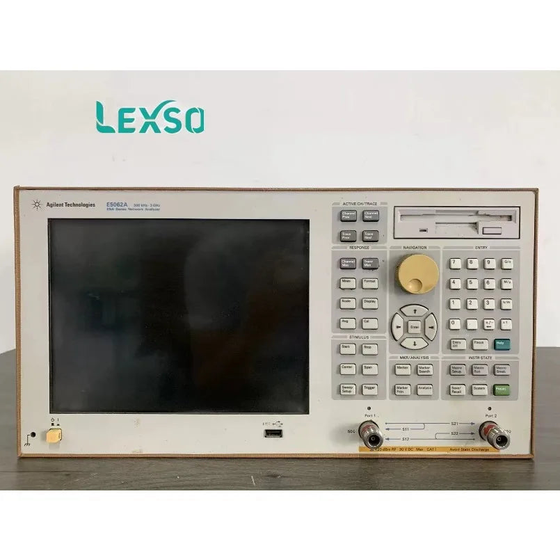 1PCS KEYSIGHT Agilent E5062A Network Analyzer 300kHz-3GHz /Good function ##   lexso