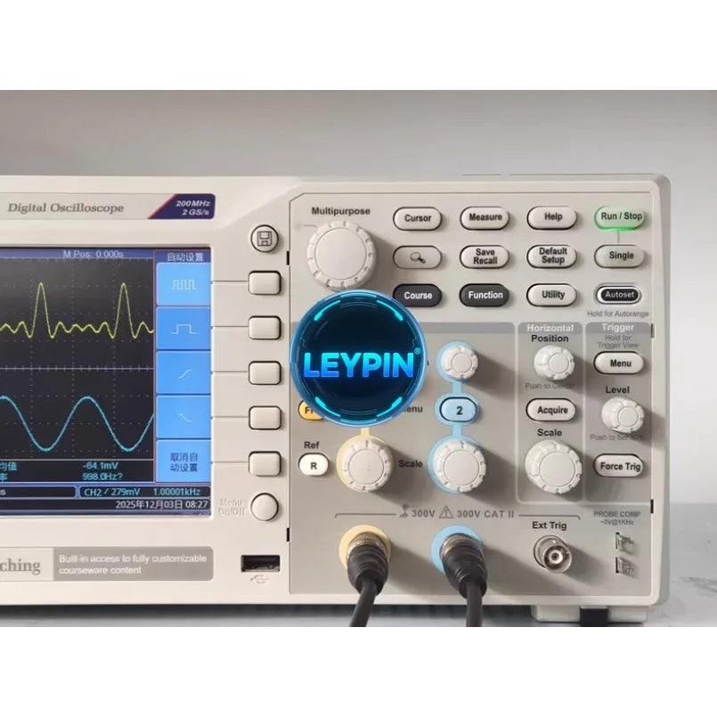 Tektronix TBS1202B-EDU Digital Oscilloscope 2 Channel 200 MHz 2GS/s    ytdi