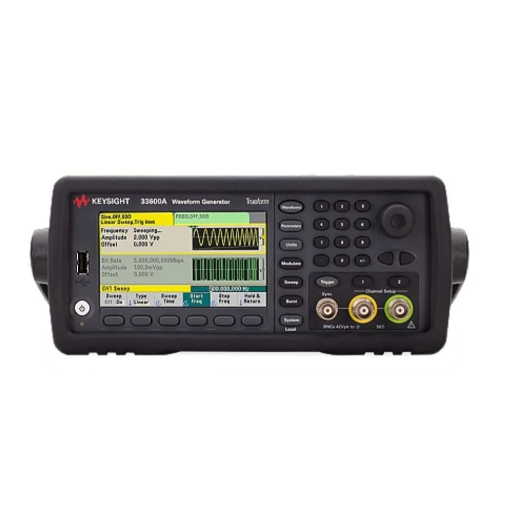 Keysight 33600A 80MHz 2-Channel Arbitrary Waveform Electronic Measuring Instrument High Precision and Performance