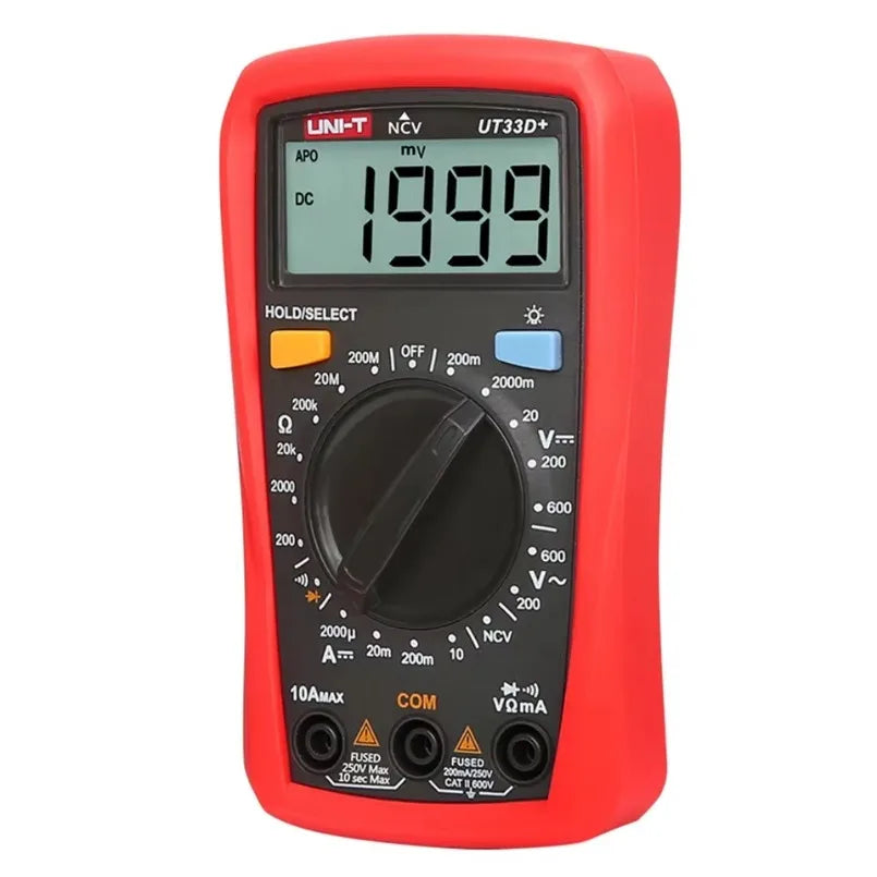 UT33D+ Smart Digital Multimeter Tester for Electronics Mobile Phone Repair Tools Good Price Unit Multimeter UT33D Digital Meter lexso