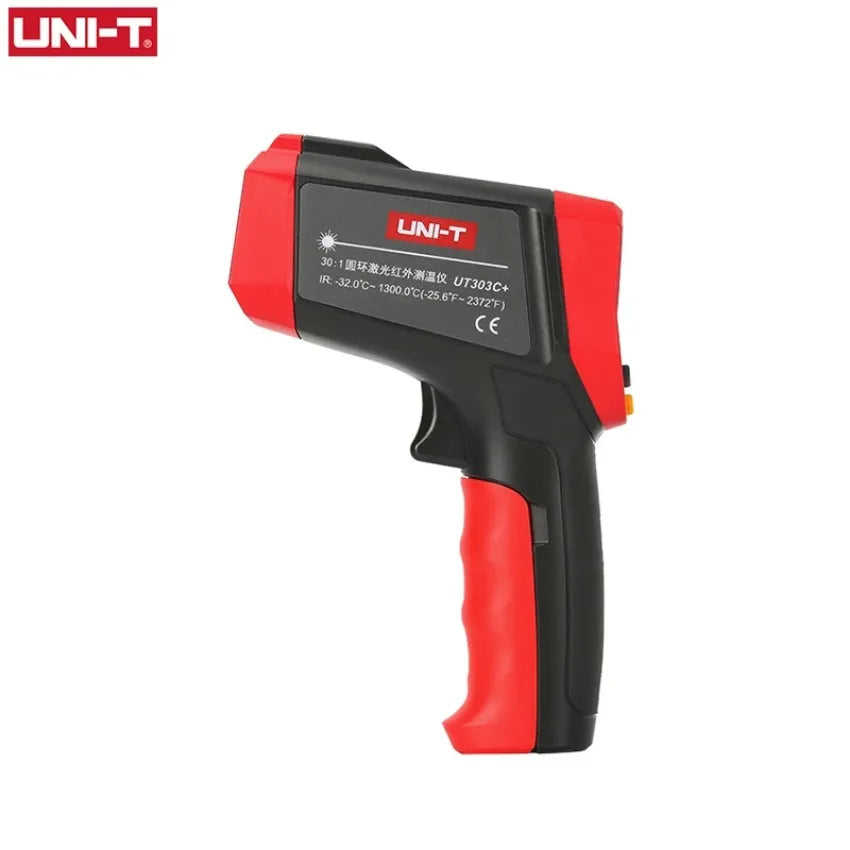 UNI-T Industrial Non Contact Infrared Laser Thermometer HD Color Screen Temperature Measurement UT303C+ IR Gun LS lexso