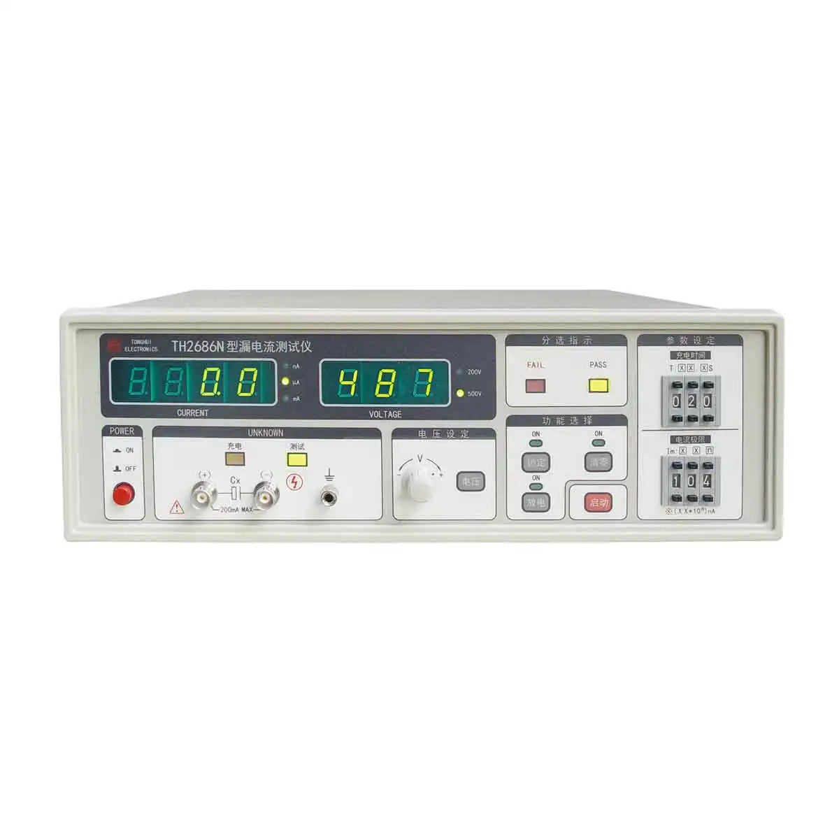 Tonghui TH2686C TH2686N Capacitor Leakage Current Tester  ytdi