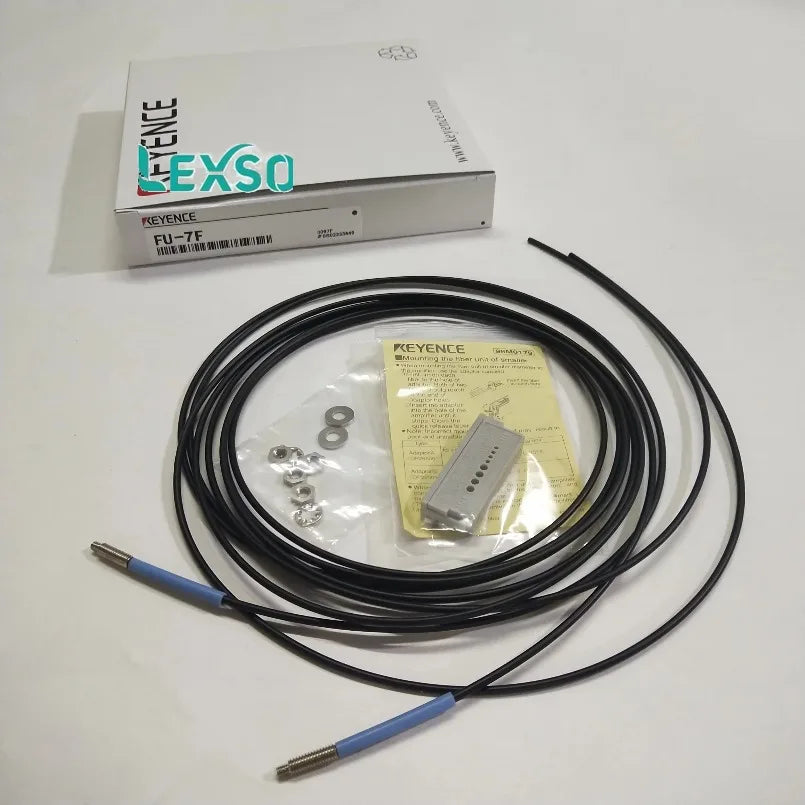 New Genuine Goods KEYENCE Fiber Optic Unit FU Series FU-7F Fiber Optical Sensors for Automation Industrial lexso