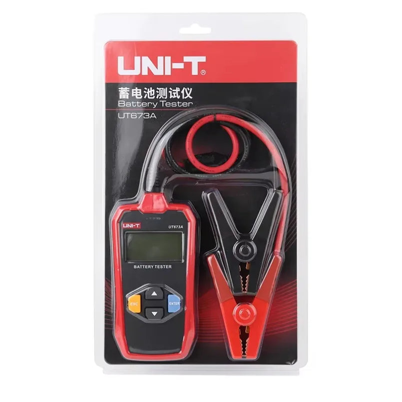 UT673A Car Battery Tester Charger Analyzer 12V 24V Voltage Battery Test Car Battery Tester Charging Scanner Tool lexso