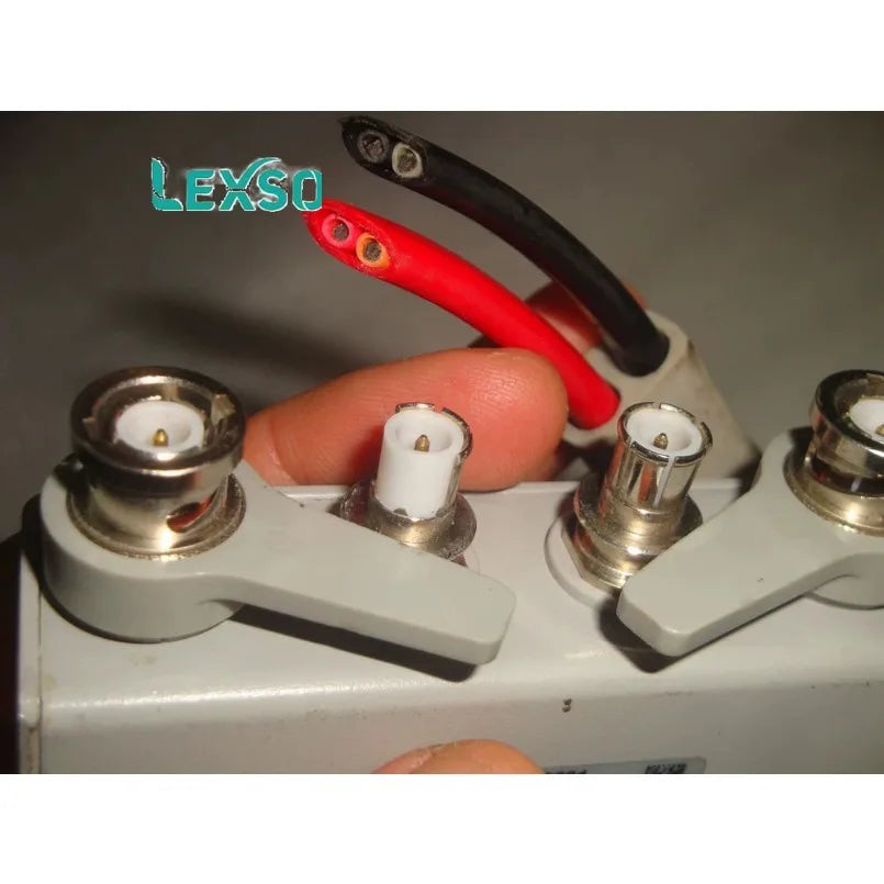 Keysight 16089A Large Kelvin Clip Lead Frequency: 5Hz to 100kHz DC Bias: -42V to +42V 15mm    lexso