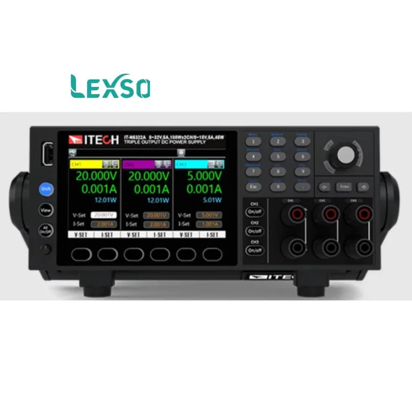 ITECH IT-N6322B Programmable DC Electronic Load 32V 6A 100W High Precision Power Supply Testing Equipment  lexso