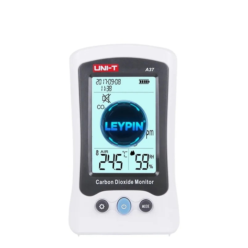 Uni-t A37 Indoor Air Quality Monitor for Home Use Detecting Humidity Temperature & CO     lexso