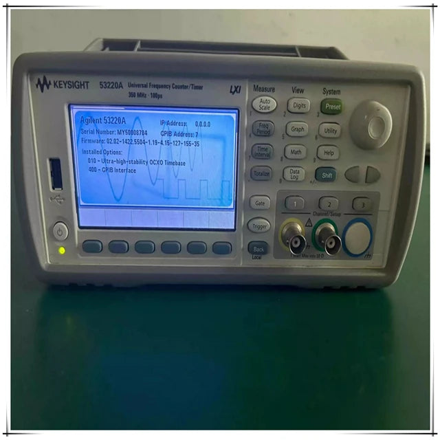 Second-hand KEYSIGHT 53220A & 53230A RF Universal Frequency Counter/Frequency Meter
