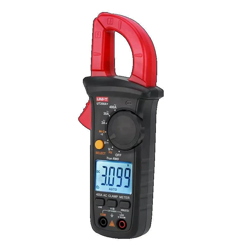 UNI-T UT200A+ Digital Clamp Multimeter Electrician Voltage Tester with True RMS Ammeter for AC Current Measurement lexso