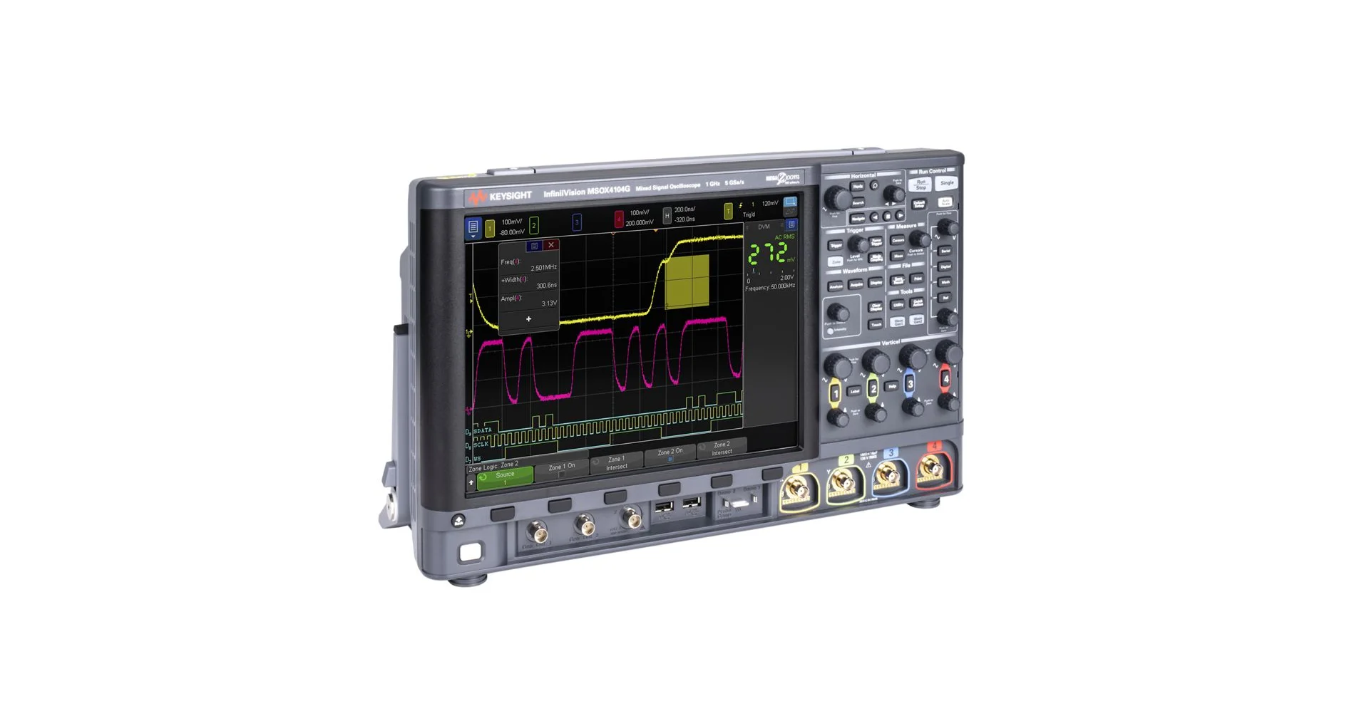 TTLTES KEYSIGHT DSOX4032G Oscilloscope 200 MHz 4 Analog Channels 5 GSa/s Sample Rate