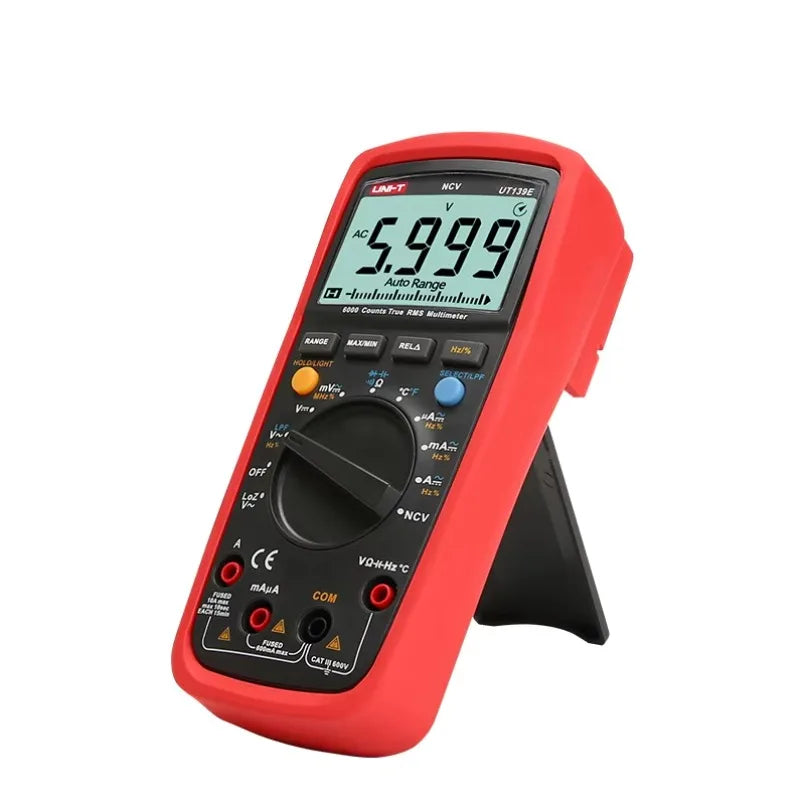 Unit-t Ut139E Test Voltmeter Multifunction Meter 5999 Count Electronic Cell Phone Motherboard Repair AC DC Digital Multimeter lexso