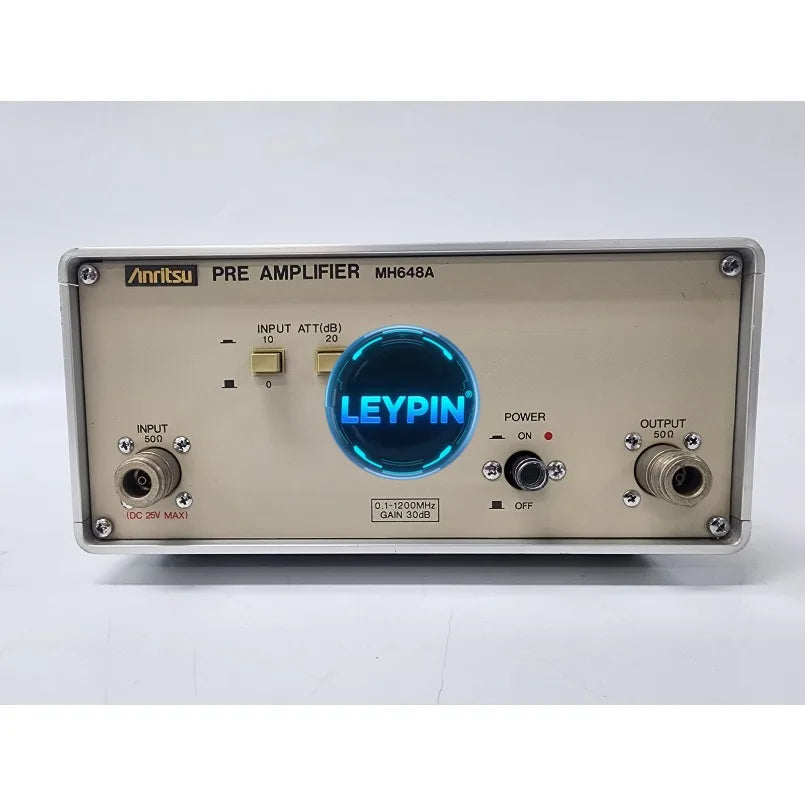 Anritsu MH648A Pre Amplifier 0.1 to 1200 MHz Gain 30 dB     ytdi