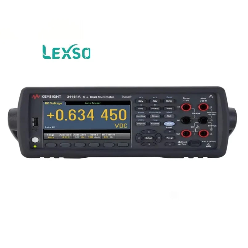 Keysight Six-and-a-half-Digit Digital Multimeter 34461A 1000 Readings Per Second 35ppm Accuracy Electronic Power Warranty lexso