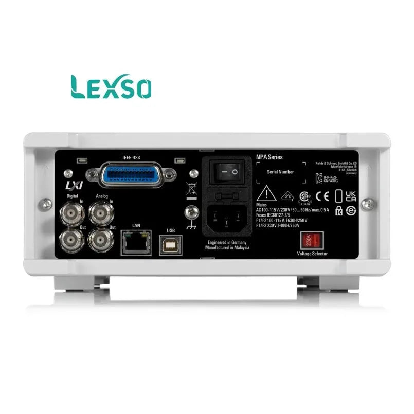ROHDE&SCHWARZ NPA Series Power Analyzer Models NPA101/NPA501/NPA701/NPA501-G/NPA701-G DE Origin 1 Month Warranty lexso