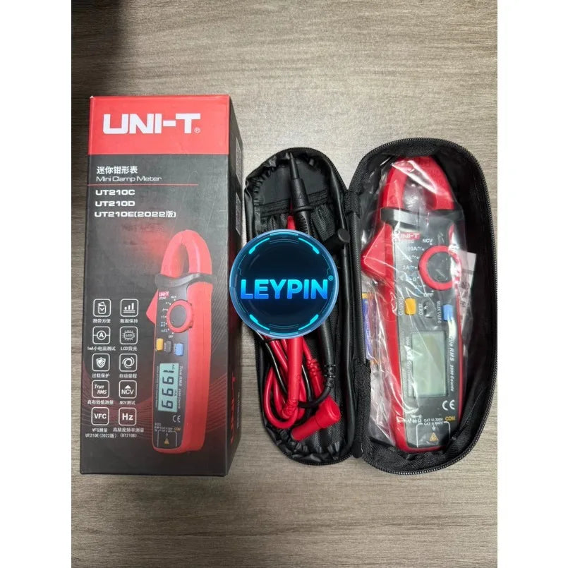 True RMS UNI-T UT210E Mini a Multimeter Digital Multimeter Dc Voltimetro Dc Clamp Multimeter     lexso
