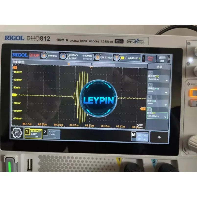 RIGOL DHO812 Digital Oscilloscope 100MHz 12-Bit 1.25 GSa/s 1,000,000 Wfms/s     lexso