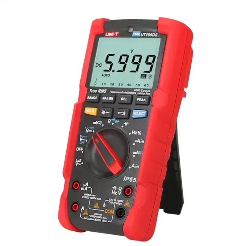 UNI-T UT195DS Professional True RMS AC DC Digital Multimeter Flashlight/Low Pass Filter Test Factory Equipment Maintenance lexso