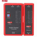 UT681L Accurate HD-MI Cable Tester Tracker LAN Auto Network LED Tester Ethernet Telephone CHN HD-MI Electrician Repair Tool lexso