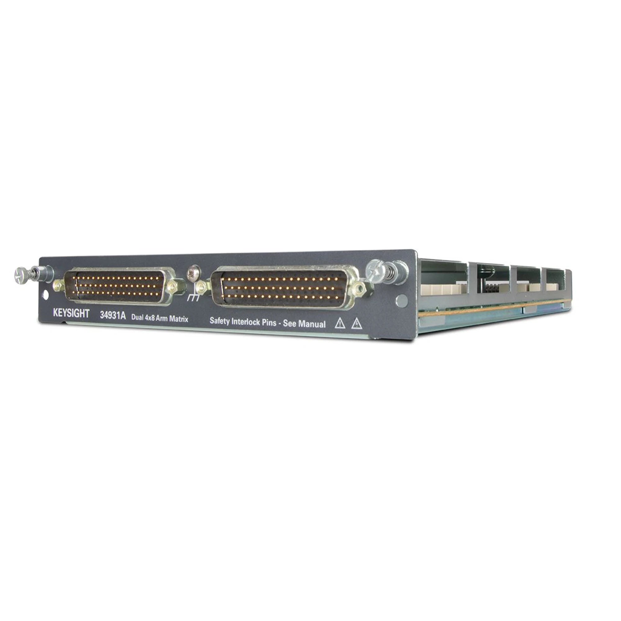 Keysight 34931A Dual 4x8 Armature Matrix for 34980A Dual 4x8, 8x8, or 4x16 Configurations 64 2-wire Crosspoints