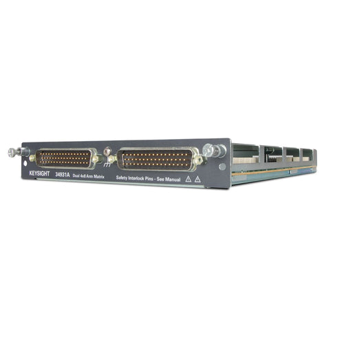 Keysight 34931A Dual 4x8 Armature Matrix for 34980A Dual 4x8, 8x8, or 4x16 Configurations 64 2-wire Crosspoints