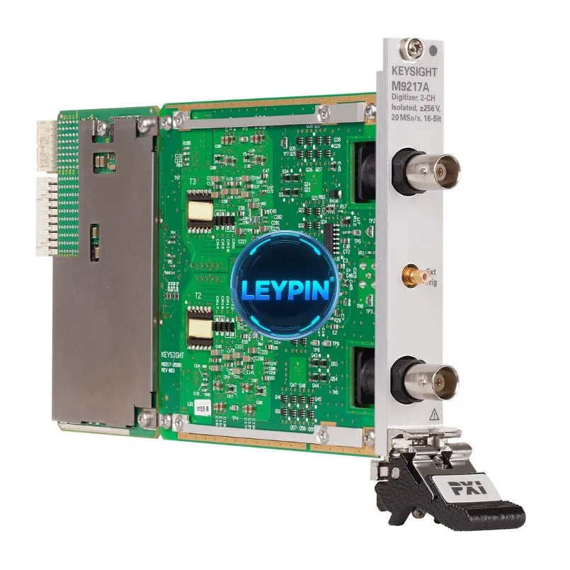 Keysight M9217A PXIe isolated digitizer 2-channel 16-bit 256 V 32 MSa memory per channel     lexso