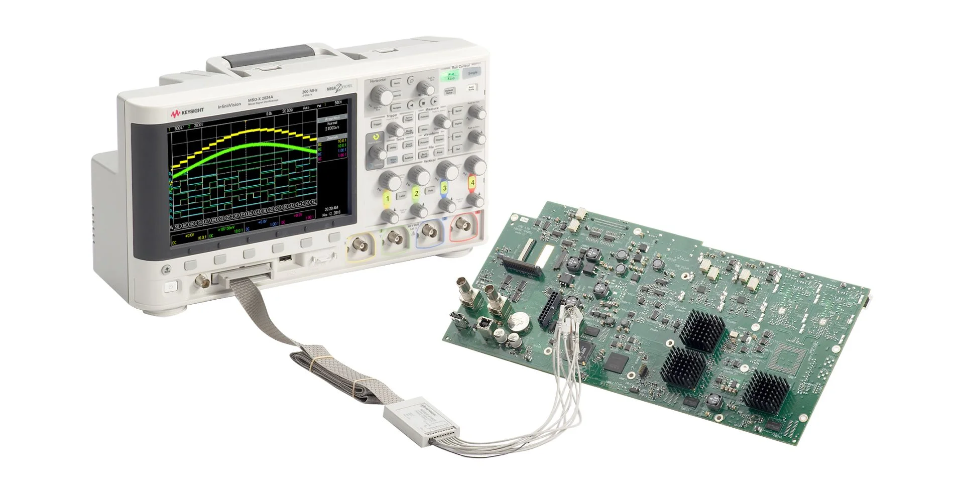 TTLTES Keysight MSOX2002A/MSOX2012A Mixed Signal Oscilloscope 70/100 MHz 2 Analog Plus 8 Digital Channels