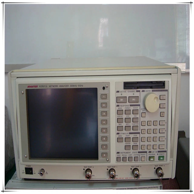Used Advantest R3767BG 300KHz-8GHz 8G Vector Network Analyzer