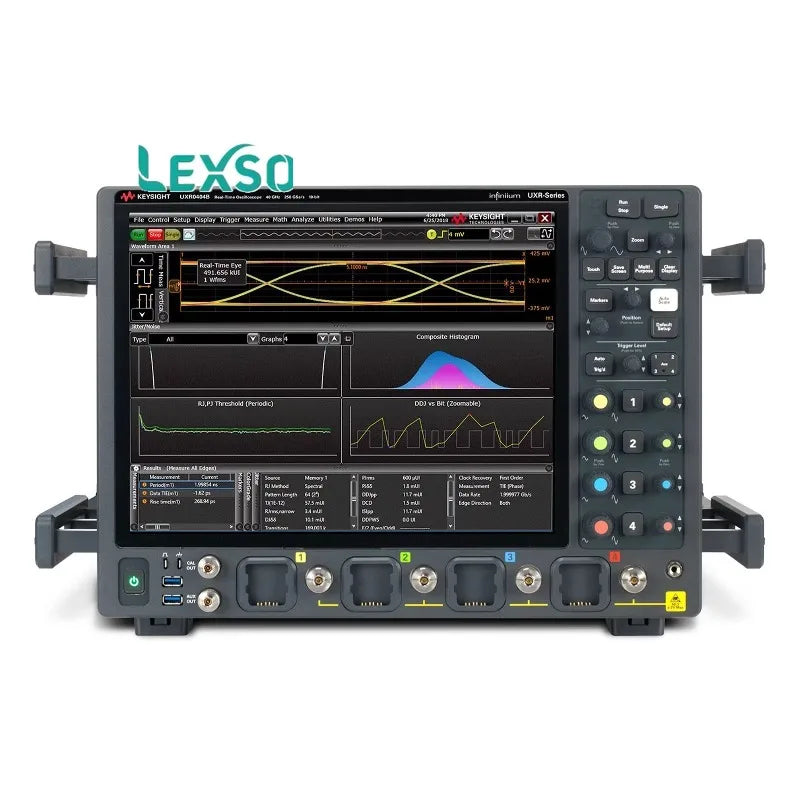Keysight UXR0404B Infiniium UXR Series Oscilloscope: 40 GHz, 4-channel, 1.85 mm input lexso