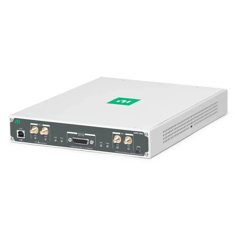 NI USRP-2955 Software Defined Radio Device Electronic Measuring Instrument MXIe Ethernet Bus Connector 10 MHz 6 GHz RF  lexso