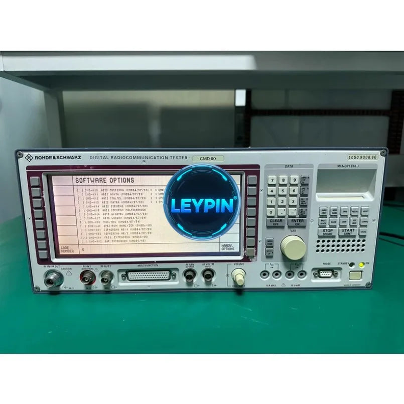 1.9 GHz GSM 900/1800/1900 Mobile Radio Test Set RF Communications Test Set Rohde & Schwarz CMD60    lexso