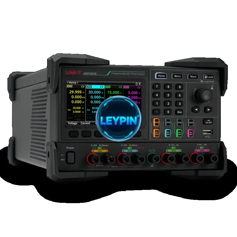 UNI-T UDP4303S - Four Channel Programmable DC Power Supply (297W) 0 - 32V OUTPUT VOLTAGE 0 - 3A OUTPUT CURRENT  lexso