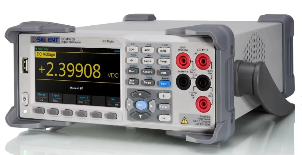 Siglent SDM3055 5.5 Digit Digital Multimeter High Precision Bench Top DMM with USB and LAN Interface