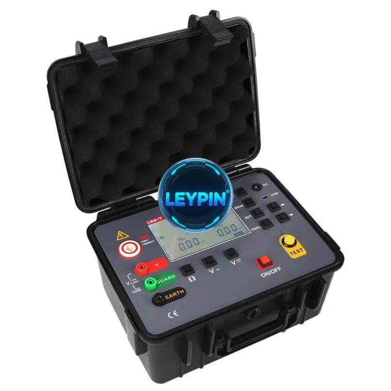 UNI-T UT515A Insulation Resistance Tester 10kV UT515B High Voltage Digital Insulation Resistance Meter with Data Storage   lexso