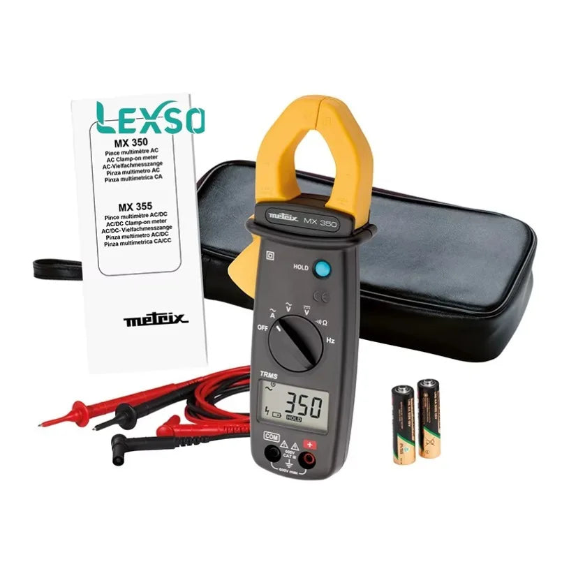 CHAUVIN ARNOUX MX350 Digital Clamp Meter 400A AC DC 6000 Counts Digital Ammeter Multimeter    lexso