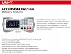 UNI-T UT3562 UT3563 High Precision Battery Internal Resistance Tester 0.01mV~100V/400V 0.1μΩ~3.2000kΩ Voltage Test Instrument