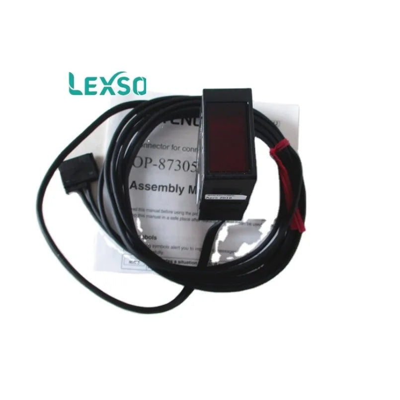 KEYENCE LV-S63 class 1 laser sensor triangulation for PCB misalignment detection lexso