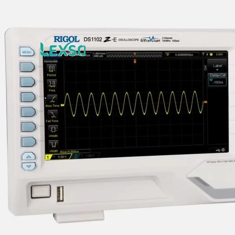 Rigol DS1102Z-E Digital Oscilloscope 2 Channels 1GSa/s Sampling Rate 24M Storage lexso