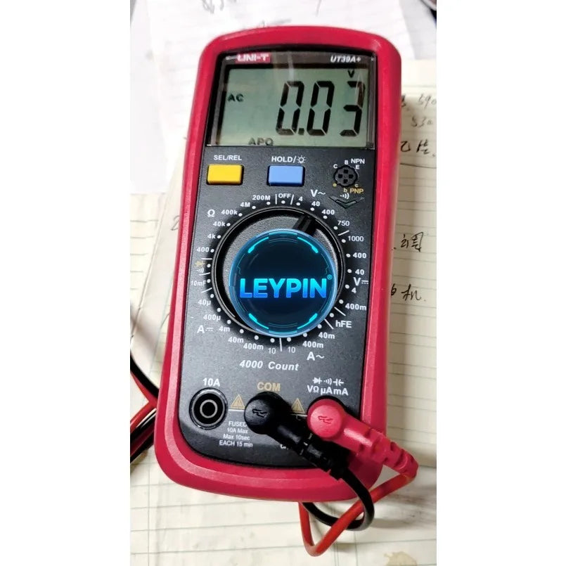 UNI-T UT39A General Digital Multimeters Handheld AC/DC Voltmeter Ammeter Resistance Capacitance Tester     lexso