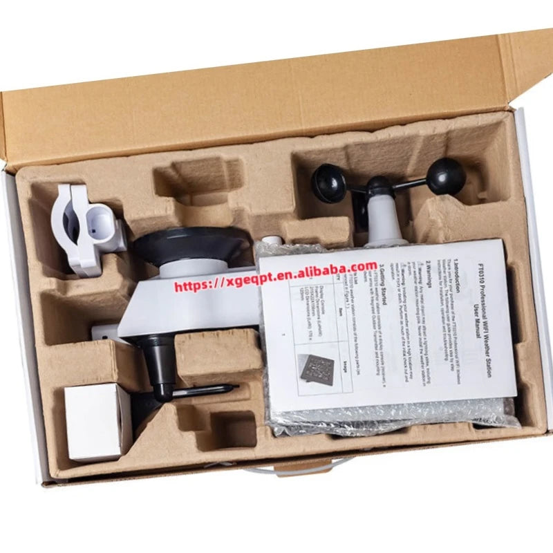 VICTOR Wireless 0310 Weather Station UV Index Wifi Indoor Outdoor Weather Forecast Sensor Ultraviolet Light 0-200000 Lux   ytdi