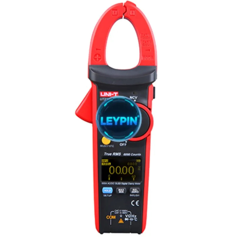 UNI-T UT216D OLED Display 600A True RMS Digital Clamp Meters AC/DC Current V/A CapacitanceOhm Freq Temp VFC NCV  lexso