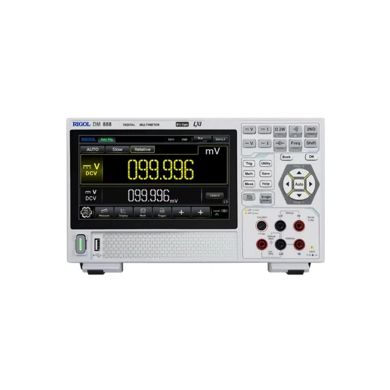 Rigol DM858 5.5-digit Multimeter With 11 Types Of Input Signal Measurement  lexso
