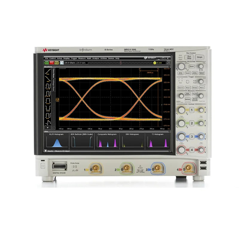 Keysight Infiniium S-Series MSOS104A High-Definition Oscilloscope: 1 GHz, 4 Analog plus 16 Digital Channels - Get a Discount