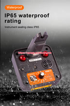 VICTOR 91380V 500KV Manual Non-Contact High Voltage Detector AC Check Grounding Equipment Test Instrument   ytdi