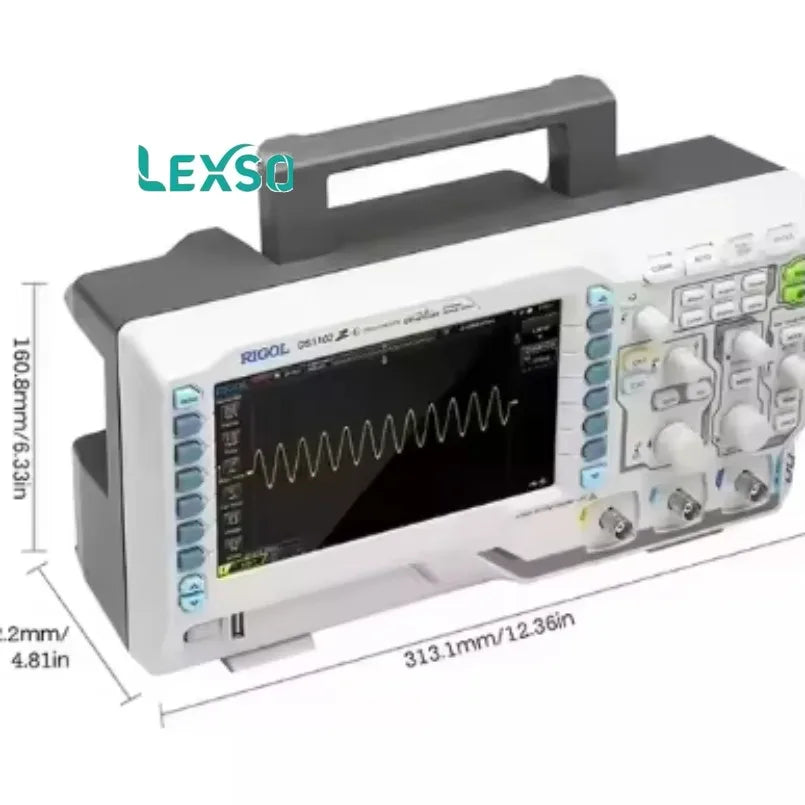 Rigol DS1102Z-E Digital Oscilloscope 2 Channels 1GSa/s Sampling Rate 24M Storage lexso