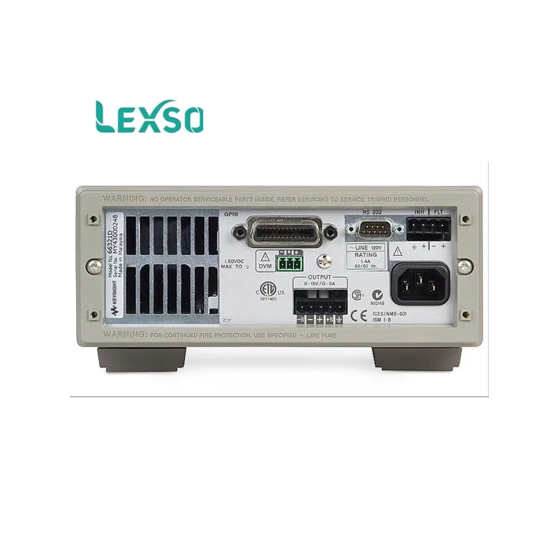 Keysight 66321D Mobile Comm DC Source with Battery Emulation,  Voltage Per Output:15V, Maximum Current Per Output:3A, 45W lexso