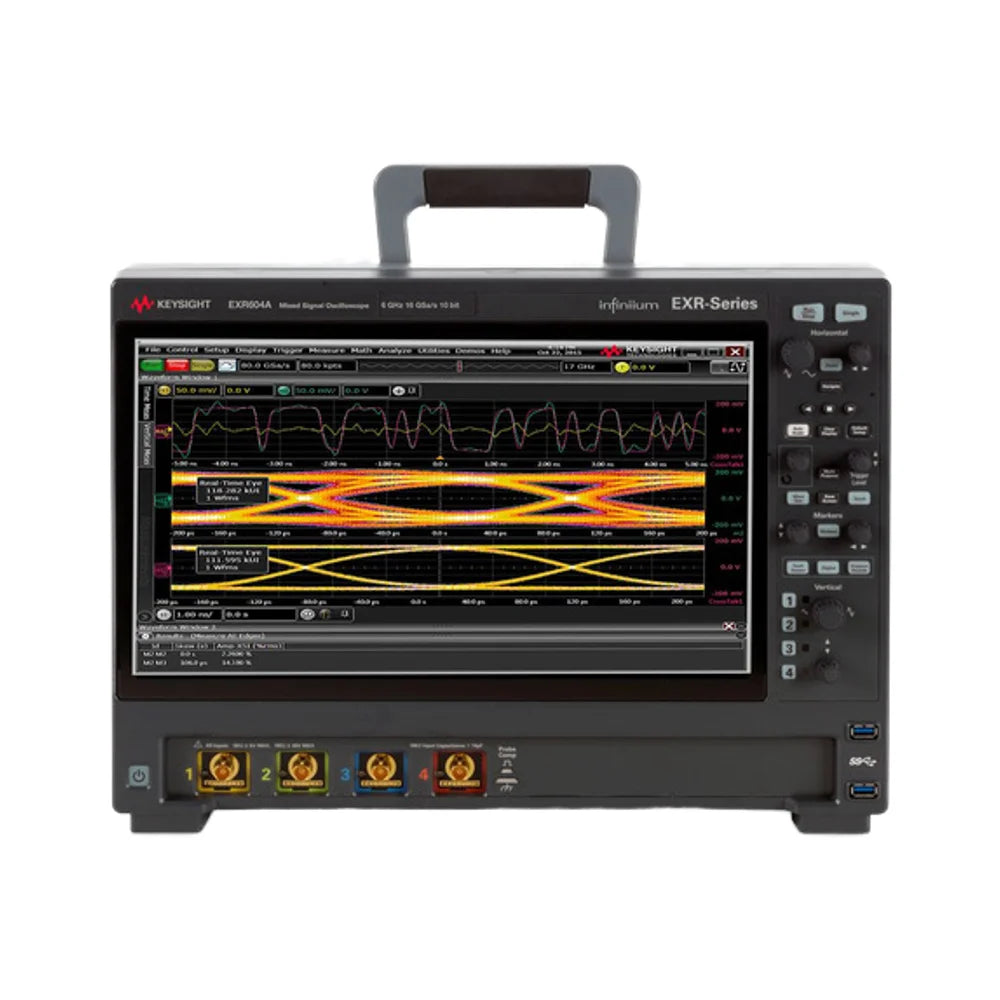 Keysight EXR604A High-Performance Digital Oscilloscope 10 Bit Resolution 100000 Sample Rate 1 Year Warranty Customized Logo ODM