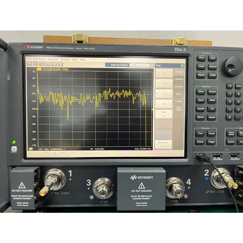 KEYSIGHT PNA Vector Network Analyzer N5245B with 4 Ports 10MHz-26.5GHz     ytdi